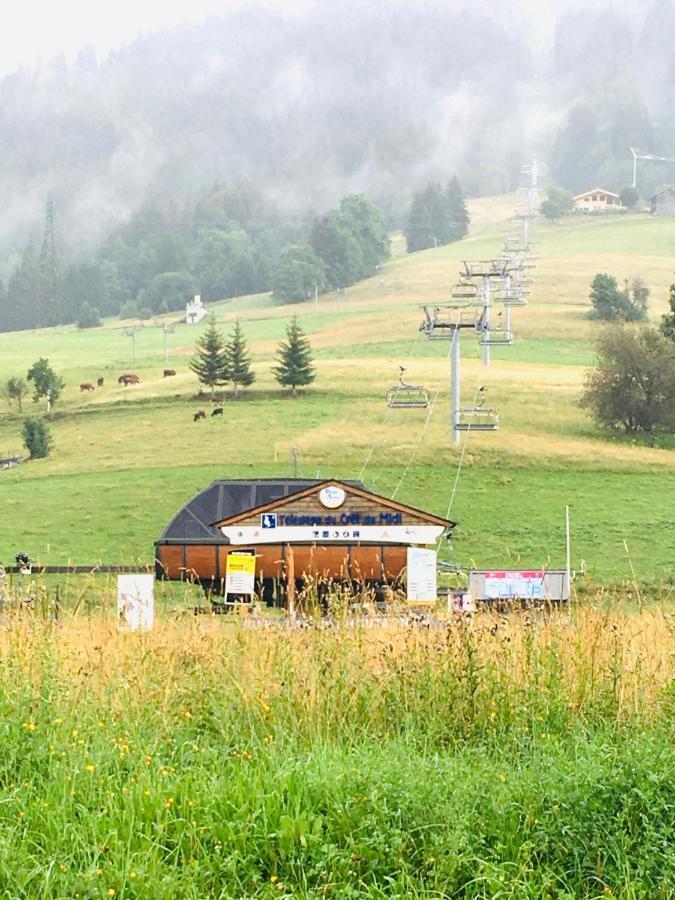 Le Nantoran Appartement Praz-sur-Arly Buitenkant foto