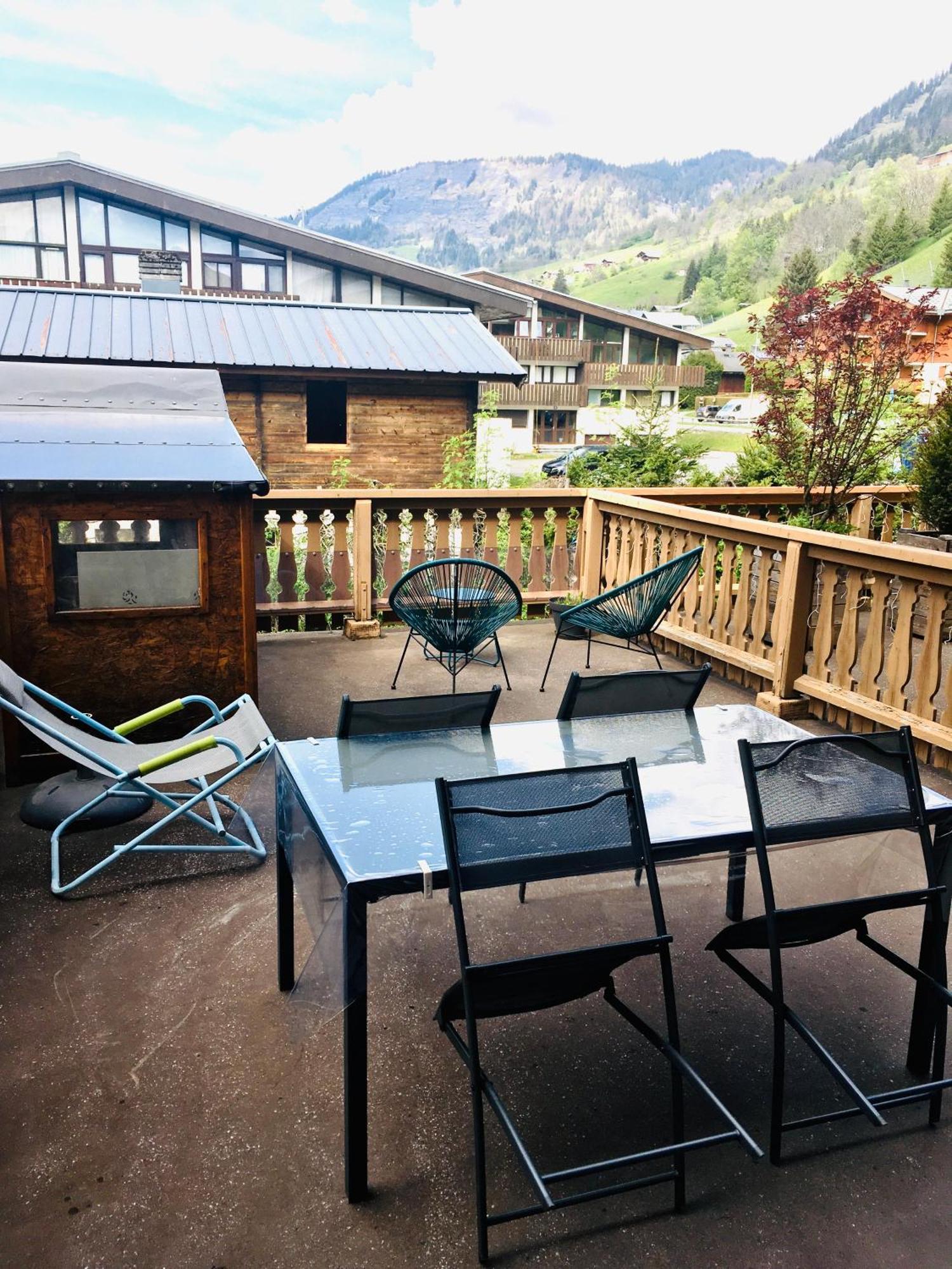 Le Nantoran Appartement Praz-sur-Arly Buitenkant foto